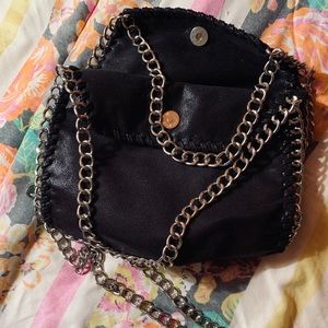 Faux Leather Crossbody Bag